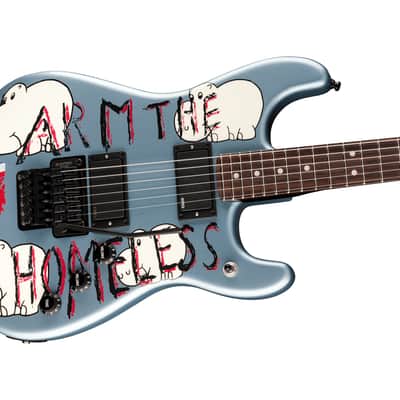 Fender Tom Morello Arm The Homeless Stratocaster - Blue Ice Metallic image 1