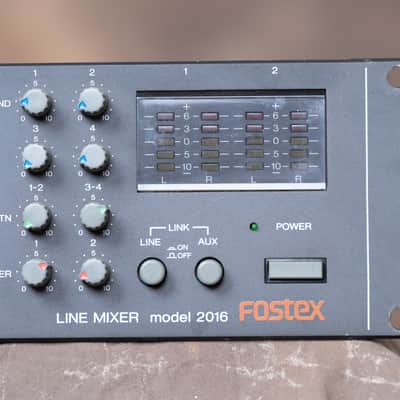 Fostex 2016 Line Mixer 16 Channel 80's - grey image 2
