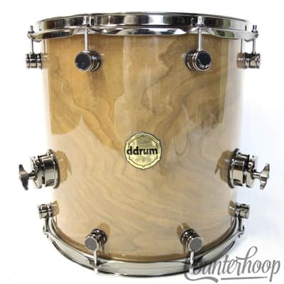 ddrum 18,12,14+14"PWSE 418 NW Paladin 4pc Drum Set Speakeasy, Natural Walnut Bop image 8