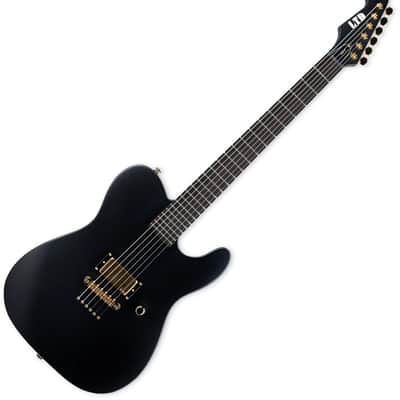 Immagine ESP LTD AA-1 Alan Ashby Guitar Black Satin B-Stock with Case - 1