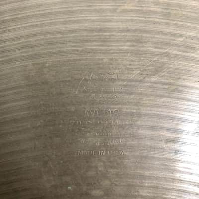 21" A. Zildjian Hollow Logo Ride Cymbal - 1970’s image 2