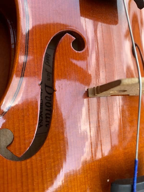 Antique Josef Jan Dvorak Handcrafted Violin 4/4 Strunal | Reverb