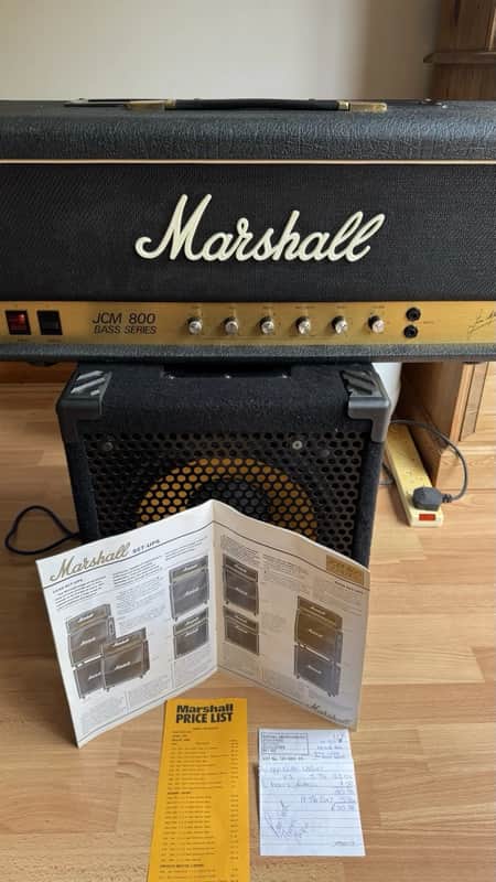 Marshall 1992 JCM 800 Bass Series 100-Watt Super Bass Head | Reverb