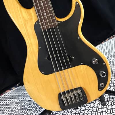 G&L 1992 USA L5000 5-String Electric Bass Guitar With Hardshell Case - Natural image 1