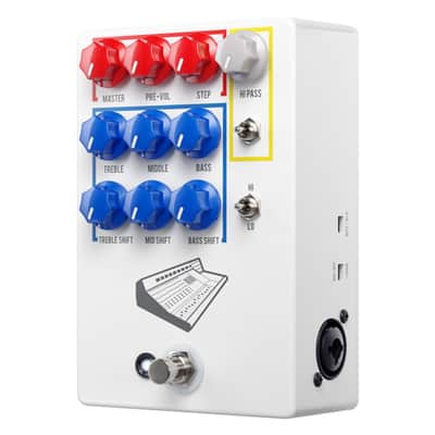 JHS Pedals Colour Box V2 Preamp EQ Distortion Overdrive Guitar Effects Pedal image 2