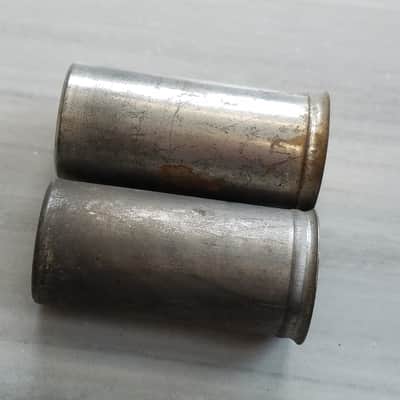 Unknown Pair (2) Tube Shields 12AX7 9-pin Snap-on Grommes Bogen The Fisher Newcomb S50-01 Vintage Vacuum 1950s-1960s image 6