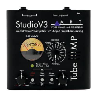 ART Tube MP Studio V3 Microphone Preamp Bundle with 2 15-foot XLR Mogami Cables image 5