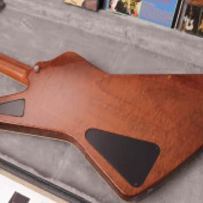 Gary Moore Owned 1984 Hamer Explorer #0731 Natural | Hamer Standard w/One-Piece Flame Honduras Mahogany Back, Flame Maple Top, Honduras Mahogany Neck, Scimitar Headstock w/Rare Flame Maple Veneer, DiMarzio PAF + Hamer Slammer Humbuckers & Sperzel Tuners image 6