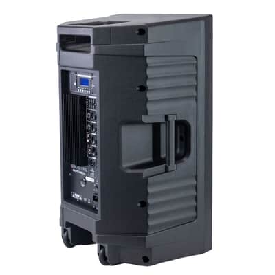 Blastking BDTII15C1 15" 1000W Powered PA Speaker Bundle with Stand & 2 Mics image 7