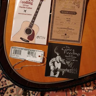 2010 Martin HD-28V Natural w/ OHSC | Herringbone, Forward-Shifted Scalloped Bracing, Tortoise Pickguard image 23