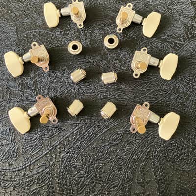 PRS Phase 3 / III Tuners Hybrid, Wing Tuner Buttons - Faux Bone / Ivory, Non-Locking, 2025 Core Model image 3