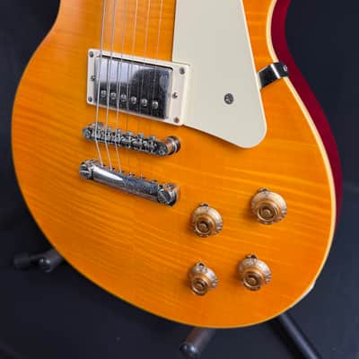 Epiphone IGC 1959 Les Paul Standard Electric Guitar Lemon Burst Finish w/ OHSC image 8