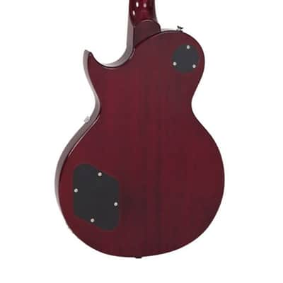 Vintage ReIssued Series V100 'Flame Top' - Flm Cherryburst - Open Box image 5