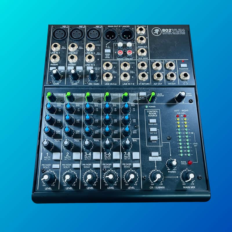 Mackie 802VLZ4 8-Channel Mic / Line Mixer image 1