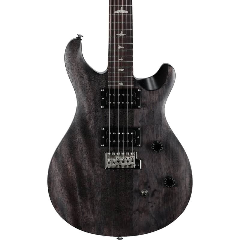Paul Reed Smith SE CE 24 Standard Satin Guitar w/ PRS Gig Bag - Charcoal image 1