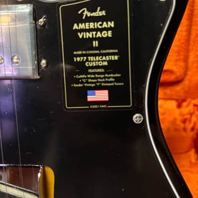 Fender American Vintage II 1977 Tele Custom RW 3-Tone Sunburst w/case image 4