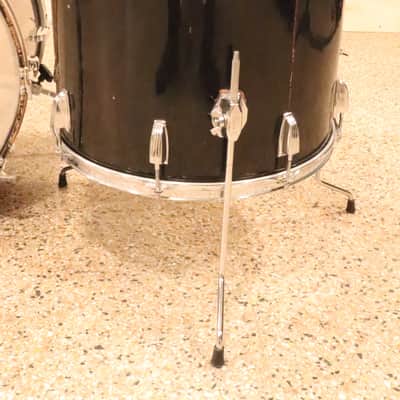 Ludwig Hollywood 4pc Drum Kit Set 3Ply Vintage 1970's  12/13/18/22" Mod Orange image 23
