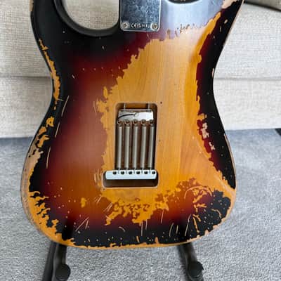 Fender Mike McCready Signature Stratocaster 3 Color Sunburst Relic image 7