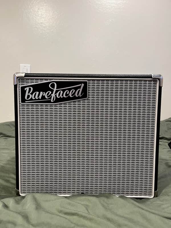 Barefaced Upsetter 110 Celestion G10 Vintage 8ohm with Cover 2024 - Black Tolex Silver Grill Cloth image 1