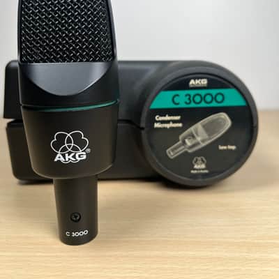 AKG C3000 High Performance Large-Diaphragm Condenser Microphone Mid 90s - Black image 5
