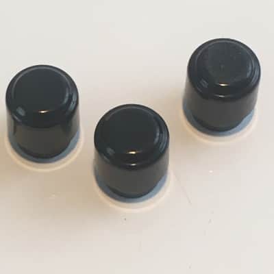 Lot of 3 Vintage Style Fender Tele Switch Tips Black Light Relic Luthier Project image 2