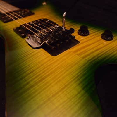 Washburn Dimebag Darrell Dime 333 DimeSlime AAA Slime Flame Top Pantera Signature Guitar Dean ML image 11