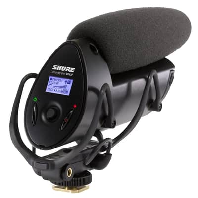 Shure VP83F Lens Hopper Flash Camera-Mount Shotgun Condenser Microphone
