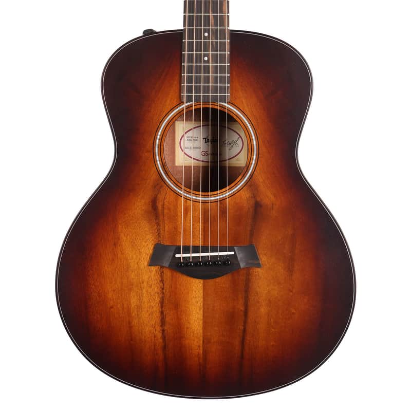 Taylor GS Mini-e Koa Plus Acoustic-Electric Shaded Edgeburst image 1