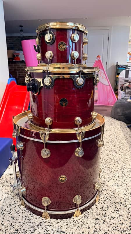 Vintage DW Collector's Series Drum Set - Custom 1995 Carlos Vega Kit image 1