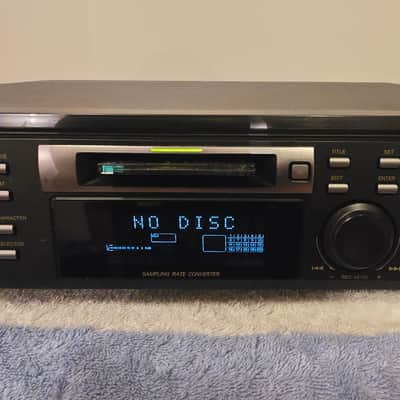 JVC XM-448 minidisc player recorder deck August 1999 - Black image 7