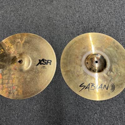 Sabian 14" XSR Hi-Hat Cymbals (Pair) 2016 - Present - Brilliant image 1