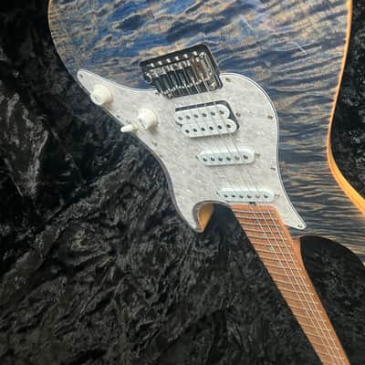 Suhr Blue Denim/Slate Standard- Swamp Ash Body- Birdseye Maple Neck and Board image 9