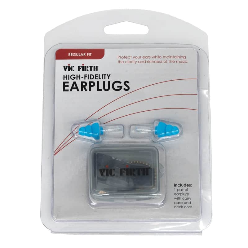Vic Firth High-fidelity Hearing Protection Earplugs - Regular Size image 1