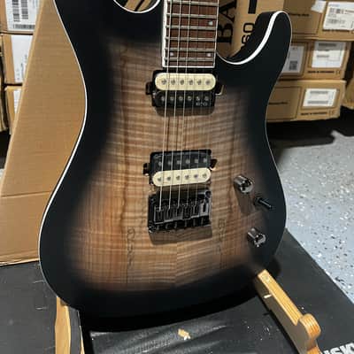 Cort KX300 Electric Solidbody Guitar - Open Pore Raw Burst image 2