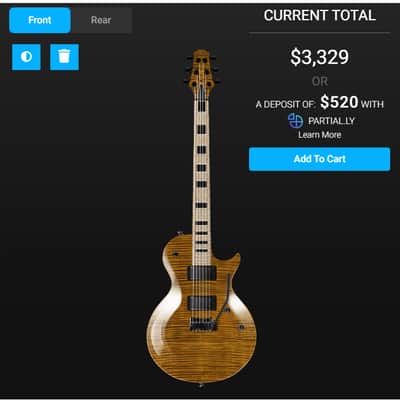 Kiesel CS6, High specs, Gorgeous specimen, 2020, Tremolo equipped image 2
