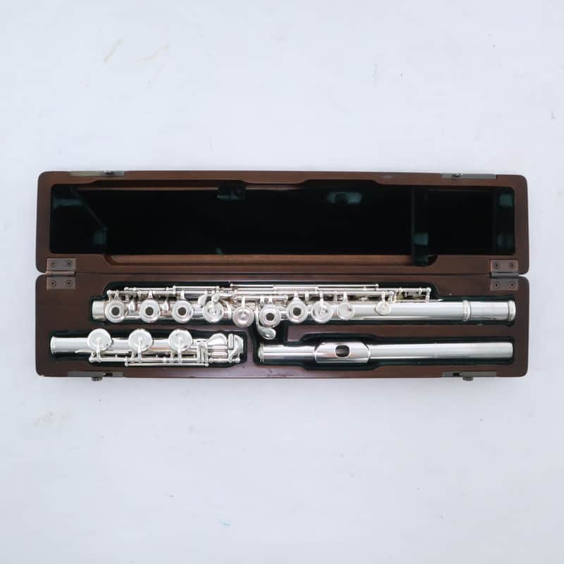 Pearl Model PF-795 'Elegante' Solid Silver Flute SN 22205 EXCELLENT image 1
