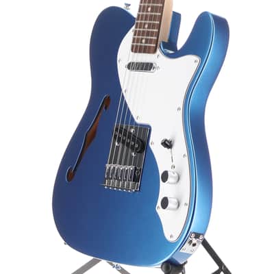 Squier Affinity Series® Telecaster® Thinline, Lake Placid Blue (RP) (70502) image 4