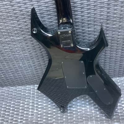 B.C. Rich Warlock Lefty Left Handed hand // Platinum PRO // With Seymour Duncan blackout Humbuckers image 9