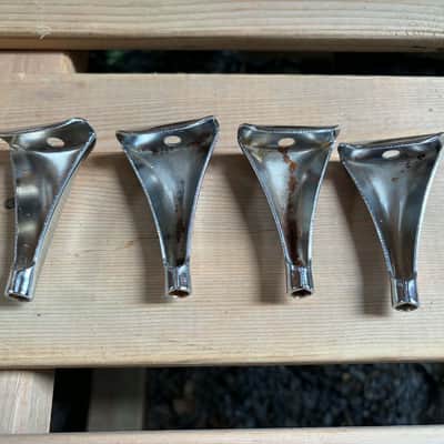 SONOR VINTAGE SERIES - BASS DRUM CLAMPS LOT OF FOUR / MADE IN GERMANY image 2