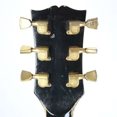 1979 Vintage Gibson Les Paul Custom 3-Pickup "Black Beauty" All Original Ebony 1970's OHSC Manual image 18