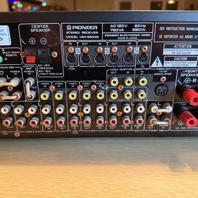 Pioneer VSX-9500s MONSTER Stereo Receiver Dolby Surround FULL Servicing 125WPC! image 10