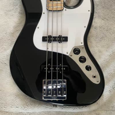Fender MIM Geddy Lee Jazz Bass 2020 - Black image 2
