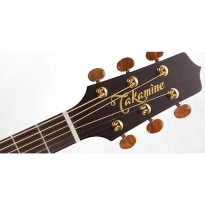 Takamine P3DC Dreadnought MIJ - Rosewood Fingerboard, Natural image 4