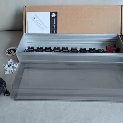 ALM/Busy Circuits CS001 3u 84hp Eurorack synth case with decksaver and power adapter image 1