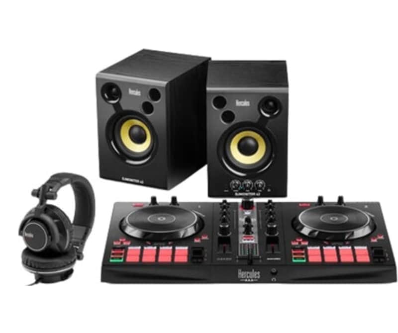 Hercules DJ Essentials Kit | Inpulse 300 MK2, DJMonitor 42, HDP DJ60 | Complete DJ Starter Package image 1