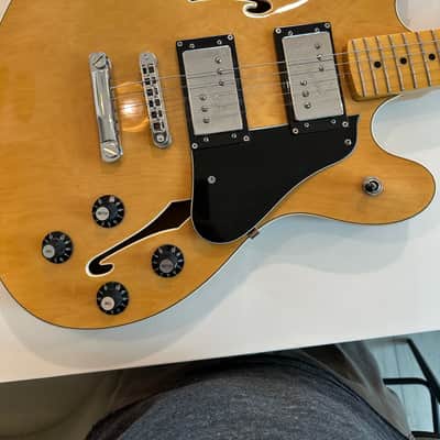 Fender Modern Player Starcaster Guitar 2014 - 2017 - Natural image 5
