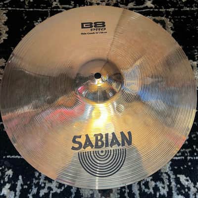 Sabian 15" B8 Pro Thin Crash Cymbal - Brilliant image 1
