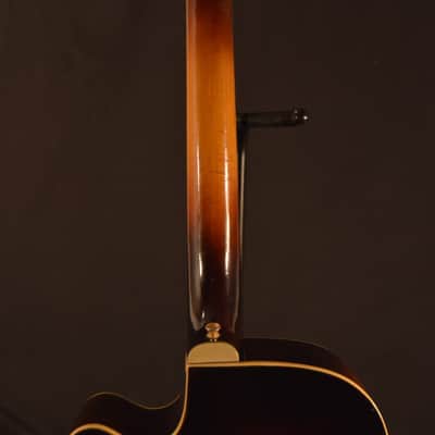 Vintage 1950's Harmony H-1311 Cremona Archtop Guitar with Venetian Cutaway - w/ OSS Case image 4