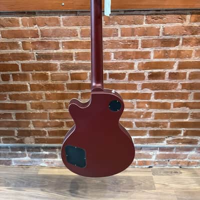 Eastman SB59 Vintage Satin Burgundy Red with padded gig bag image 6