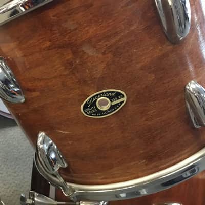 Slingerland 4 Piece Niles Era 3 Ply Refinished Shell Kit image 10
